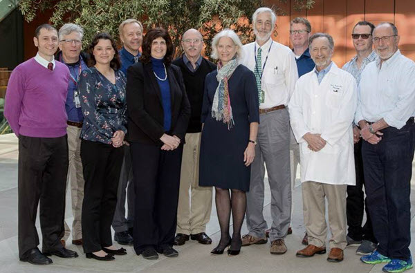 Division picture with Dr. Mary Crow